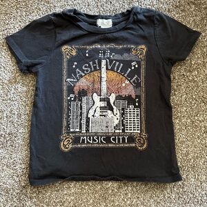 Toddler girls nashville tshirt